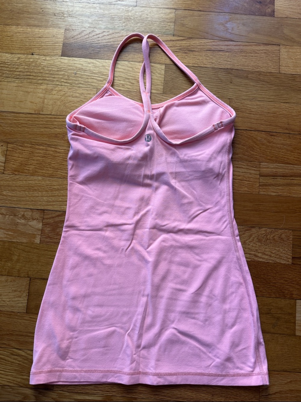 lululemon athletica Pink Built-In Bra Tank Top
